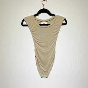 Okera Banks Light Essentials Tan Bodysuit Womens Size M‎